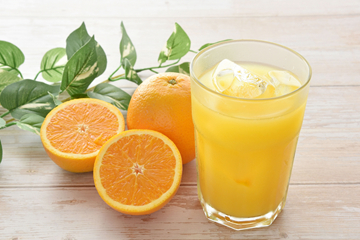 清涼飲料水・オレンジジュースの画像